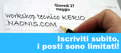 Workshop tecnico Kerio Mail Server e Kerio Winroute Firewall
